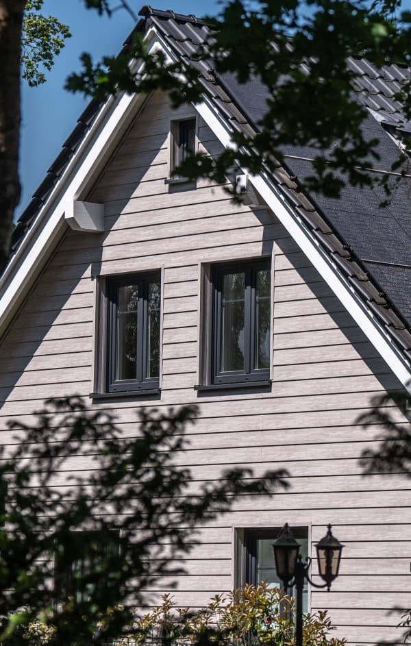 Duits huis met Keralit gevelbekleding