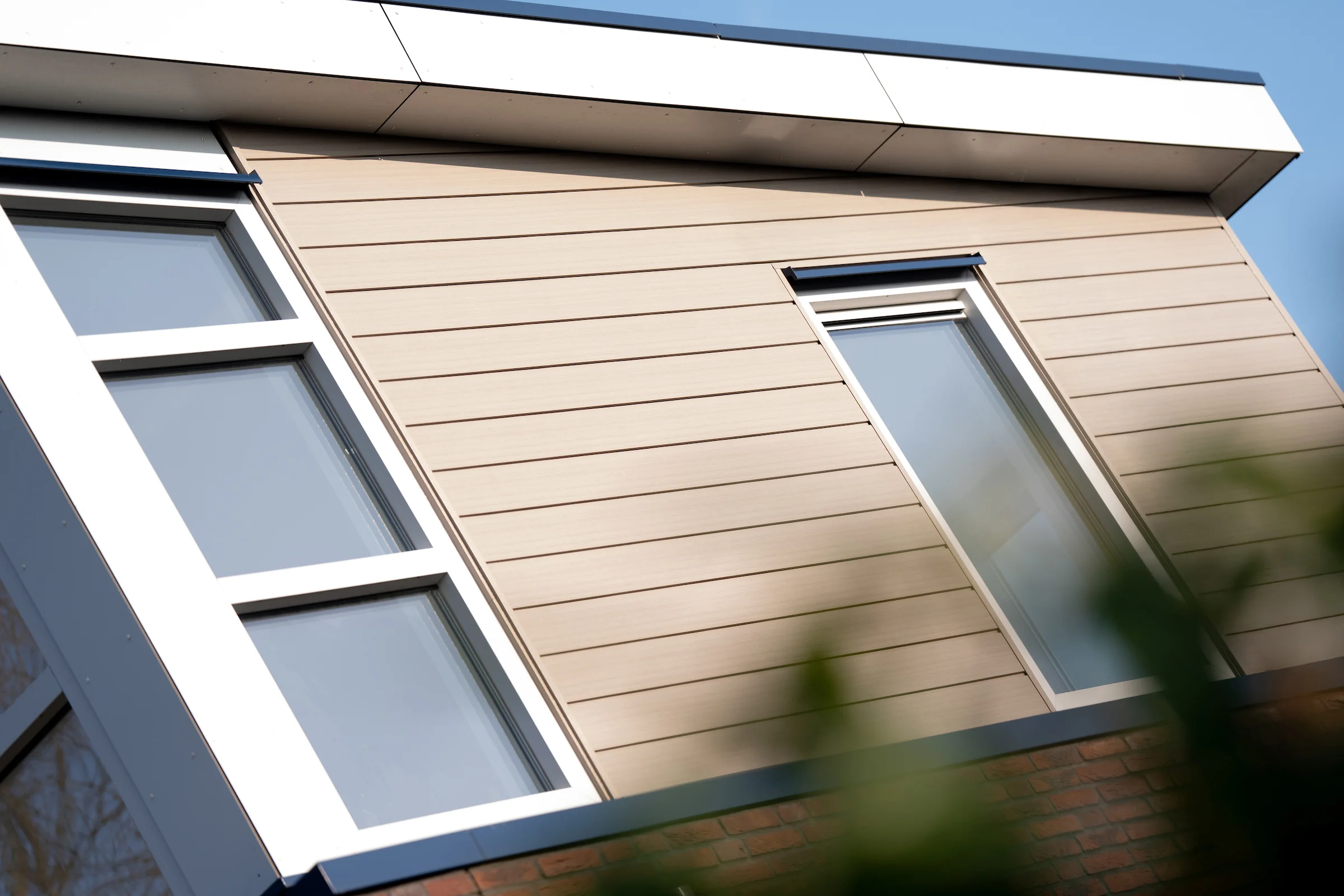 Keralit Sponningdeel 167 mm Vergrijsd Ceder close-up