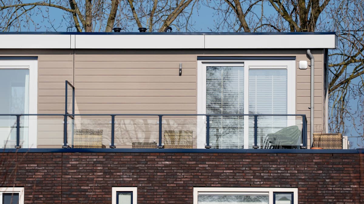 Keralit Sponningdeel 167 mm Vergrijsd Ceder